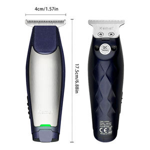 Tondeuse à cheveux électrique professionnelle <span class=keywords><strong>Kemei</strong></span> <span class=keywords><strong>KM</strong></span>-<span class=keywords><strong>5021</strong></span>, kit de coupe de cheveux, rechargeable par câble USB, tondeuse à cheveux pour hommes à tête chauve - Product Image 5