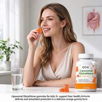 Gummies de Glutathion Liposomal OEM, 60 unités, pour enfants de 2 ans et plus, complément alimentaire