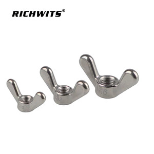 Écrou à oreilles en acier inoxydable RICHWITS M10 pour fixation sur pont de bateau - Product Image 5