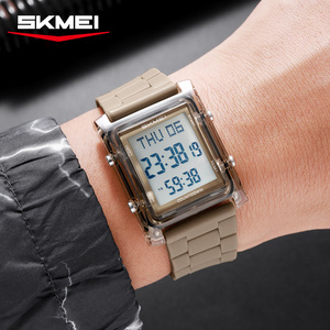 <span class=keywords><strong>นาฬิกา</strong></span> <span class=keywords><strong>SKMEI</strong></span> 2787 <span class=keywords><strong>สาย</strong></span>ซิลิโคนใสแบบเจลลี่  กันน้ำ 50 เมตร  พร้อมไฟ  ปฏิทิน  ฟังก์ชั่นหลากหลาย  <span class=keywords><strong>นาฬิกา</strong></span>สปอร์ต  สำหรับทุกเพศ - Product Image 4