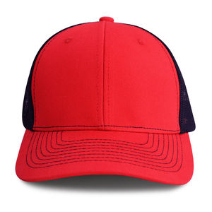 Gorras Trucker Personalizadas de 5 Paneles de Terciopelo y Malla con Logotipo Bordado Personalizado, Gorras Deportivas - Product Image 1