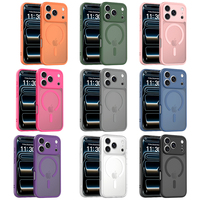Étui de téléphone HMJ TPU+PC Air Cushion 360 Protection Transparent Design 1,5 mm d'épaisseur pour iPhone 18 Pro Max Impression personnalisée de l'emballage
