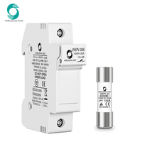 Fusible CE TUV 10A 12A 15A 16A 20A 25A 32A 10X38 1000V DC pour système solaire photovoltaïque et porte-fusible solaire