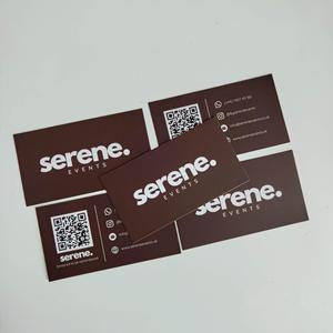 Tarjeta de presentación personalizada con logotipo CMYK al por mayor, tarjeta de agradecimiento digital, postal elegante de 4*6 pulgadas, tarjeta brillante/mate - Product Image 3