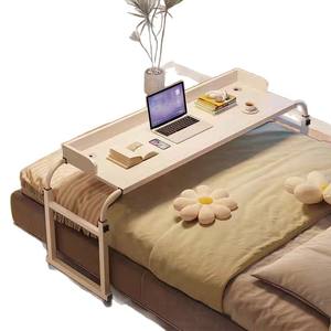 Mesa de Noche Ajustable y Móvil, Rectangular, de Acero Inoxidable, para Computadora, para Uso en el Dormitorio - Product Image 5