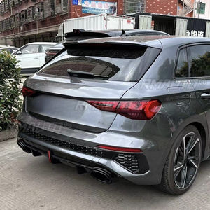 Para Audi A3 S3 2021-2024, Protector de Parachoques Trasero, Difusor, Kit de Carrocería, Cubierta Protectora, Accesorios para Auto - Product Image 4