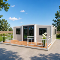 Unité d'hôtel de villégiature en montagne - Villa préfabriquée en bord de mer - Conception pliable en kit pour des frais de transport réduits