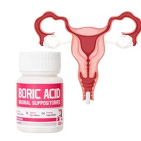 Capsules d'acide borique OEM/ODM pour l'hygiène intime féminine, équilibre du pH, soutien quotidien doux pour les femmes OEM