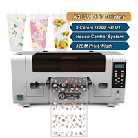 Imprimante à jet d'encre numérique LETOP China I3200HD pour l'impression d'étiquettes, machine d'impression, rouleau de film AB, rouleau à rouleau, A3, petite imprimante UV DTF