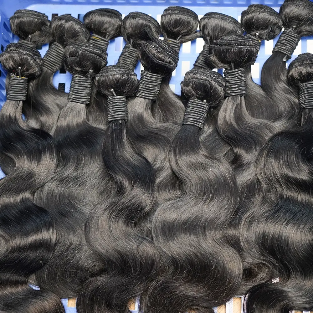 Hot Sell Remy Hair Extensions Weft 100% Human Hair Bundles Virgin Flat Weft Hair Extensions