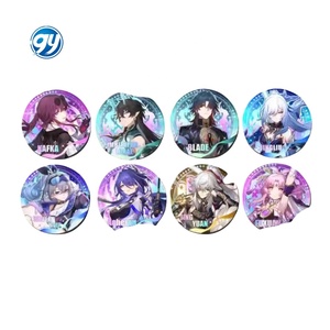 10ชิ้น <span class=keywords><strong>honkai</strong></span>: Badge <span class=keywords><strong>Star</strong></span> <span class=keywords><strong>Rail</strong></span> <span class=keywords><strong>Luocha</strong></span> คอลเลกชันแผ่นดีบุกของแท้เข็มกลัดของขวัญรอบๆเกมของเล่น - Product Image 3