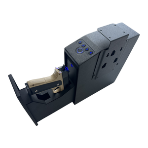 Caja Fuerte para Armas con Triple Desbloqueo por Huella Dactilar, Teclado, Código y Llave, Acceso Rápido, Acero, <span class=keywords><strong>Directo</strong></span> de Fábrica - Product Image 1