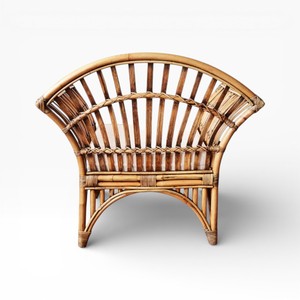 Handmade Handwoven Rattan Lounge <b>Chair</b> Natural <b>Wicker</b> Relax <b>Chair</b> <b>Indoor</b> Outdoor Living Room Resort Hotel Furniture - Product Image 2