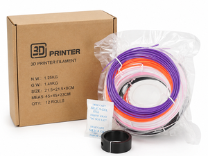 Filament PCL 1,75 mm à basse température, biodégradable, souple, en lots multicolores, directement de l'usine, pour imprimante 3D Creality - Product Image 4