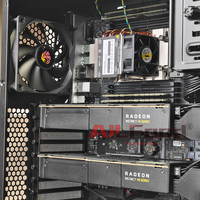Châssis Barebone 70B 32B pour serveur IA PC avec 2/4 GPU MI50 et CPU EPYC, compatible LLaMA Vllm, moule privé, origine Chine, en stock