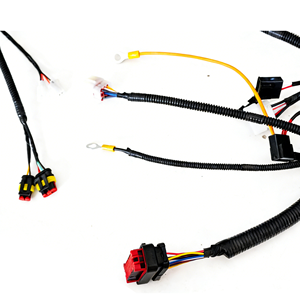 Elektronische golfkar-bedrading met koperen geleiders en PBT/PVC/Nylon isolatie - Product Image 3