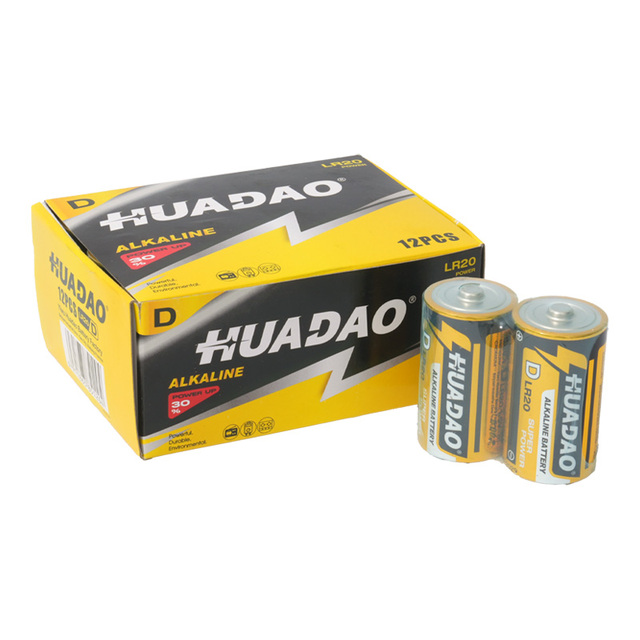 High Quality Lr20 D Size Battery 1.5volt 2340min Lr20 Alkaline Battery