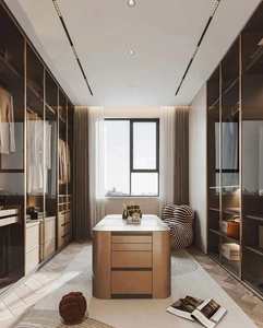 Cloakroom Wardrobe Walk-in <b>Corner</b> Villa Throughout the House <b>Cabinet</b> - Product Image 3