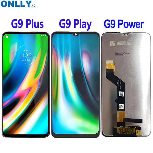 Mobile Phone Original 6.81''Display for Motorola Moto G9 Plus LCD Touch Screen Digitizer G9 Plus XT2087-1
