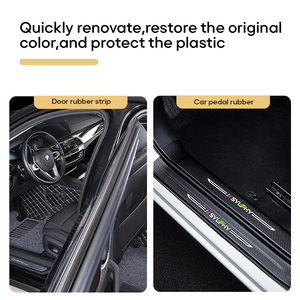 500ml, venta al por mayor, productos para el cuidado del coche, limpiador de plástico, reparación de restauración, agente de pulido de revestimiento de plástico - Product Image 6