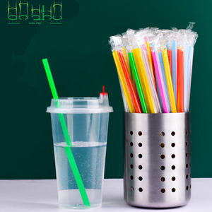 Pailles à boire compostables <span class=keywords><strong>en</strong></span> PLA, biodégradables et écologiques pour les boissons au lait à bulles, les smoothies et les jus - Product Image 4