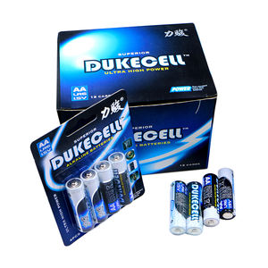 Батарейки DUKECELL <span class=keywords><strong>AA</strong></span> LR6 1.5V, сухие элементы питания для игрушек, пультов дистанционного управления, бытовой техники - Product Image 1