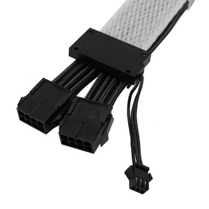 สายต่อพาวเวอร์ซัพพลาย PCIE ขนาด 18 AWG แบบ EPS/8 พิน*2 สำหรับ PCI-E GPU/8 พิน PCIE/24 พิน CPU  สินค้าพร้อมส่ง สายต่อ PCIE - Product Image 3