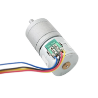 Moteur pas à pas à engrenages à couple élevé 12V DC avec boîte de vitesses de 20mm 50 tr/min vitesse 2 phases 18 degrés SM20 Commutation brosse Rotation bas régime