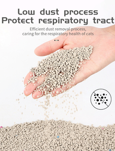 Klontvormende kattenbakvulling 100% natriumbentoniet klei, biologisch afbreekbaar, doorspoelbaar, milieuvriendelijk, sterk absorberend - Product Image 3