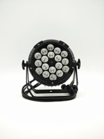 IP65 étanche RGBW couleur LED Par lumière haute luminosité 18 pièces * 6W 4in1 émettant blanc et blanc chaud