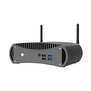 ELEBAO FU01 Mini PC I3-1115G4 I5-1135G7 I7-1165G7 64GB RAM Support eGPU Three Screen Displays Fanless Computer