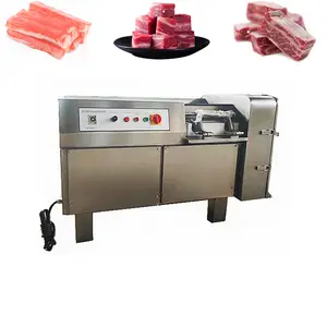 Máquina de corte de cubo de carne industrial, máquina de corte de cubo de carne/máquina de bloco de carne congelada/cortador de cubo de carne