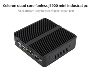 มินิพีซีอุตสาหกรรมไร้พัดลม พร้อม Intel Celeron N100 พอร์ต LAN คู่ RS232 พอร์ต USB 4 ช่อง แรม 4GB SSD 128GB สำหรับระบบอัตโนมัติในโรงงาน - Product Image 6