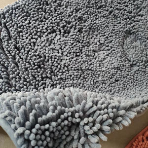 Tapis de porte en chenille à séchage rapide, absorbant, antidérapant, lavable, absorbe l'humidité et la saleté, tapis pour animaux de compagnie, tapis de porte pour pattes boueuses - Product Image 4