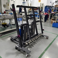 Panneaux de montage pour armoires de commande/électriques, composants PLC, inclinaison réglable 0-80°, ergonomique