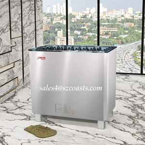 Calentador de Sauna Eléctrico Comercial KEYA de 10.5-25kw, 380-415v, Diseño Moderno, Función de Vapor Seco, Panel de Control Computarizado, Acero Inoxidable - Product Image 4