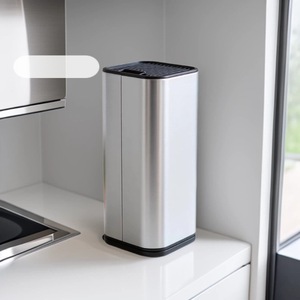 Porte-couteaux en acier inoxydable Qingfeng, support de rangement multifonctionnel pour la cuisine - Product Image 1