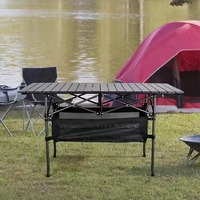 Table de camping durable et légère, pliable, imperméable, avec sac de transport, pour usage en cuisine, vente en gros
