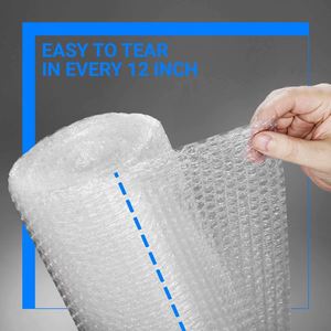 Rouleau de film à bulles d'air imperméable haute résistance 175 pieds en PE pour déménagement et expédition – Essentiels pour les entreprises - Product Image 6