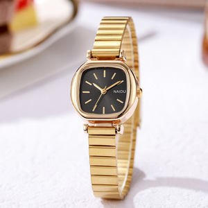 NAIDU 3089 Orologi Quadrati da Donna in Vendita, Orologio Semplice in Argento e Oro per Ragazze e Donne - Product Image 3