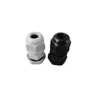 Passe-câbles en nylon moulé par injection étanche, entrée de câble électrique, connecteur M8*1.25 pour boîtier de commande, gris