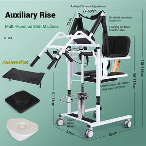 Chaise de transfert hydraulique multifonctionnelle pour la sécurité à domicile et la mobilité des personnes paralysées ou handicapées - Product Image 2