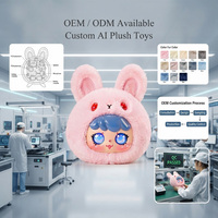 Produit phare : Compagnon de bureau IA Lapin, Robot poupée compagnon émotionnel à dialogue intelligent, Jouet en peluche éducatif et Pendentif