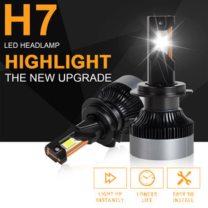 QIDEWIN <b>LED</b> <b>Headlights</b> H4 H7 9005 100W 30000LM High Power Car Lights - Product Image 4