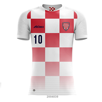 Seragam Klub Olahraga Tim Grosir Kustom, Set Jersey Printing Sublimasi Digital, Seragam Sepak Bola Latihan, Pakaian Sepak Bola Pria