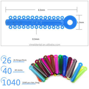 ยางรัดจัดฟันหลากสีสำหรับการรักษาทางทันตกรรม - Product Image 2