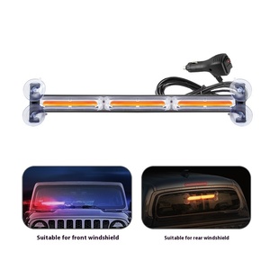 Nouvelle barre lumineuse COB 12V à une rangée, 24W, lampe d'avertissement à LED, pour <span class=keywords><strong>Suzuki</strong></span> Pajero <span class=keywords><strong>Van</strong></span>, camion, phare de voiture, accessoires automobiles - Product Image 2