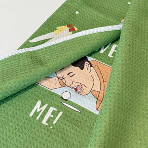 Biểu Tượng Tùy Chỉnh Sợi Nhỏ Waffle Mô Hình Golf Khăn Mềm & Thấm Cho Nhanh Chóng Bụi Bẩn Và Mồ Hôi Loại Bỏ Cho Bãi Biển Sử Dụng - Product Image 2