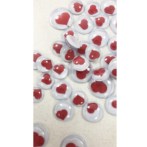 الأطفال الحرفية Diy الحرفية دمية ملحقات لعبة دمية مستديرة تتحرك تذبذب عيون دمية بلاستيكية عيون السلامة - Product Image 6