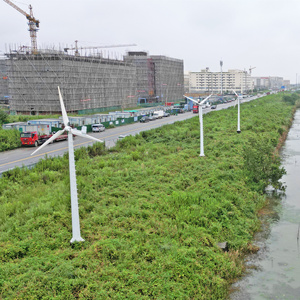 2.6m lưỡi trong nước NE-G <span class=keywords><strong>5KW</strong></span> 240/380V trục ngang Máy phát điện gió gió <span class=keywords><strong>Dynamo</strong></span> cối xay gió trang trại sử dụng - Product Image 6